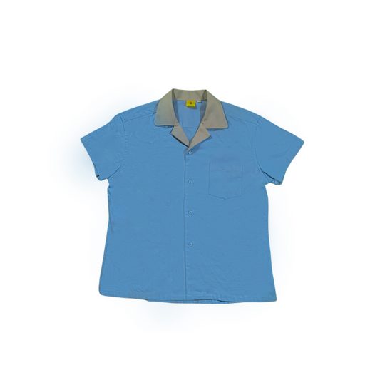 Blue / Grey Camp Shirt